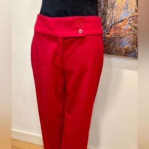 Talbots Stylish Red Pants